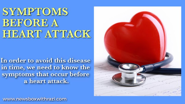 Symptoms before a heart attack, and their prevention.