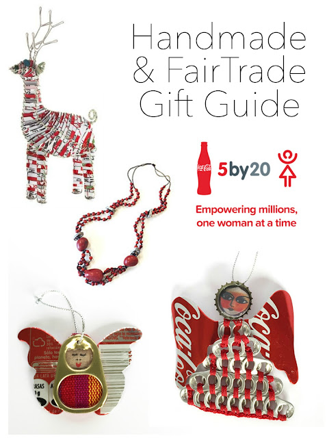 Handmade and Fair Trade gifts to purchase for the holidays, Artisan gifts made out of recycled Coca-Cola materials 