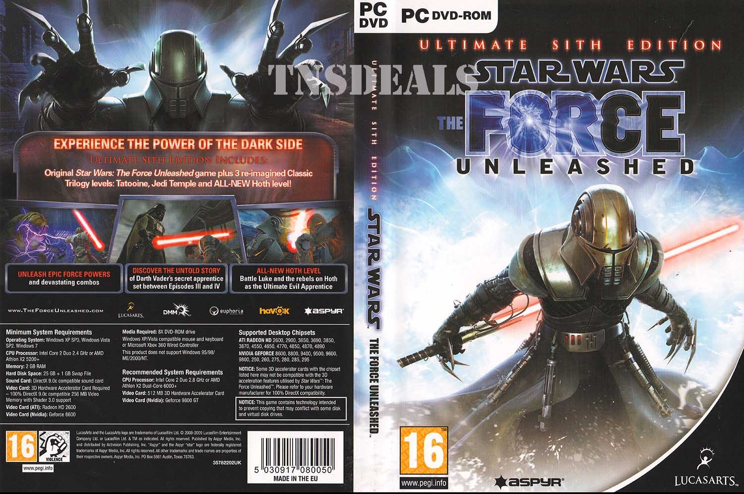 Star wars the force unleashed коды. Star Wars: the Force unleashed - Ultimate Sith Edition.
