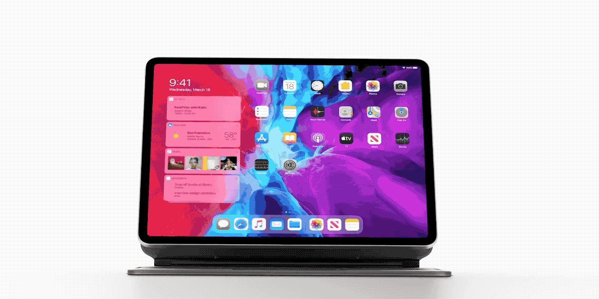 THE FLOATING iPAD PRO