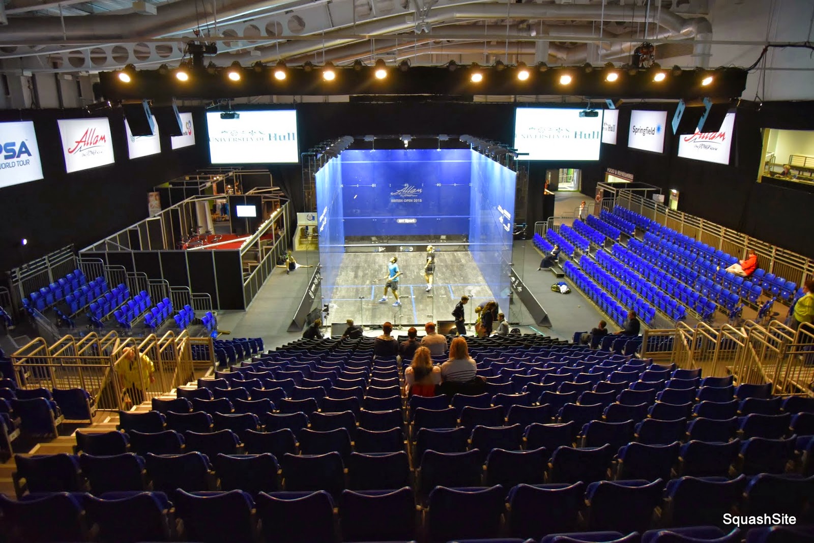 SERIOUS SQUASH Analysis Of The British Open Glass Court Issues