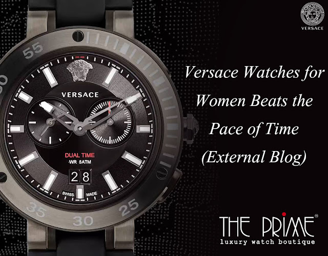 Versace Watches For Women Beats The Pace Of Time 
