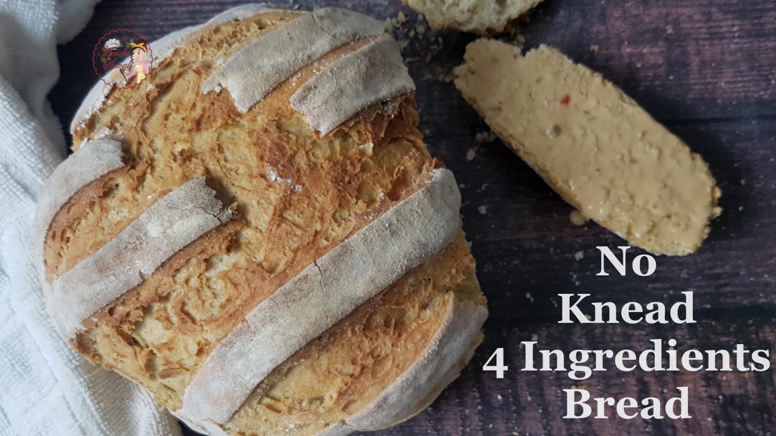 Instant Pot Homemade NoKnead Bread Without Dutch Oven / Bakery Style