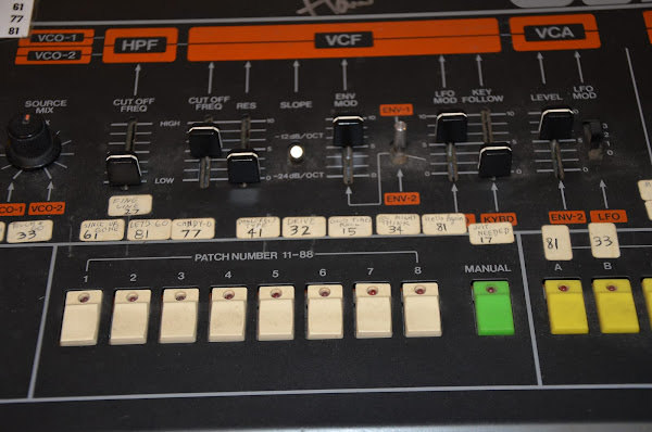 MATRIXSYNTH: Roland Jupiter-8 Autographed by Greg Hawkes of 'The Cars'