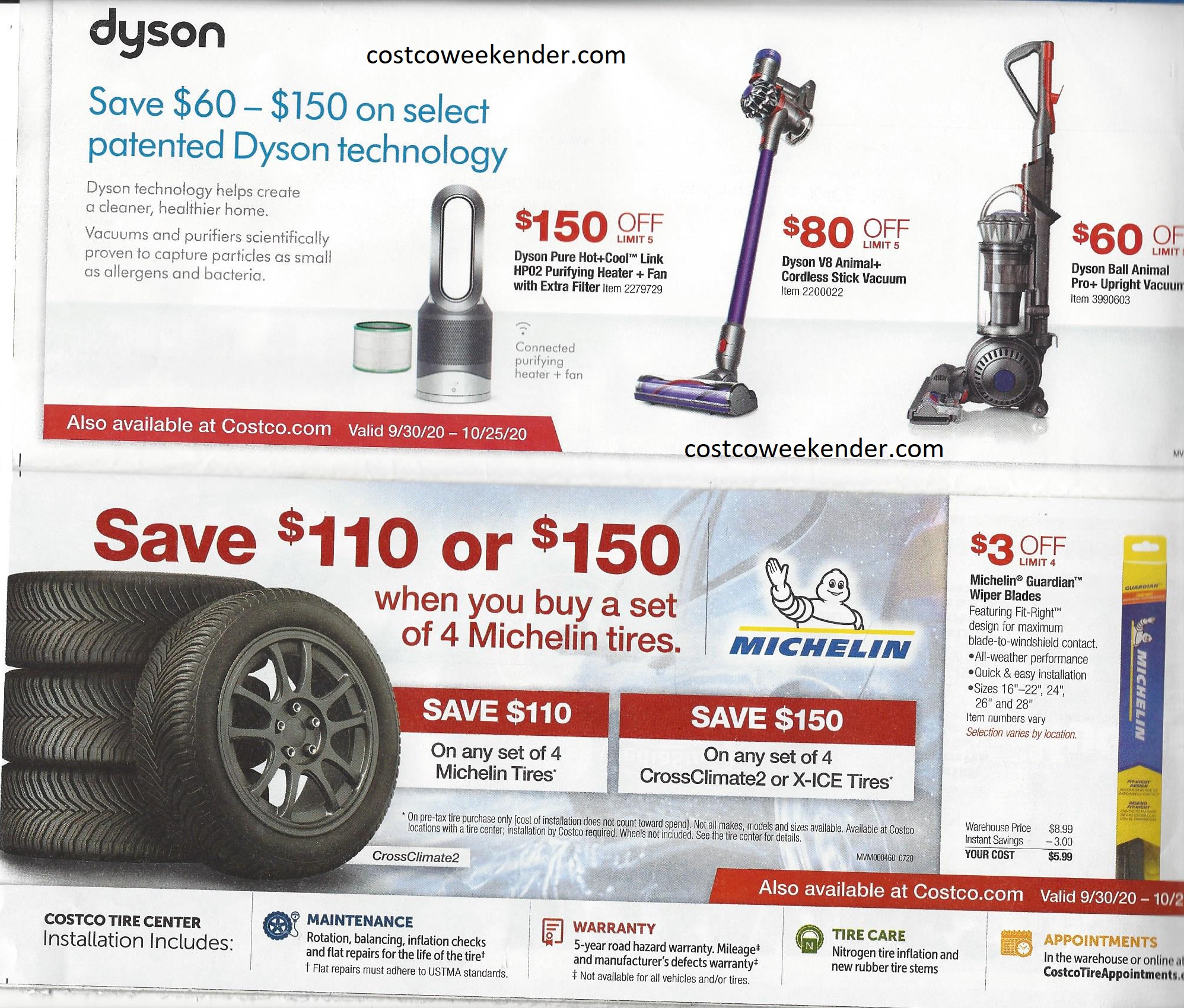 September 2020 Costco Weekender