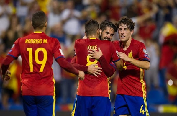 España ya está en el Mundial 2018 de Rusia