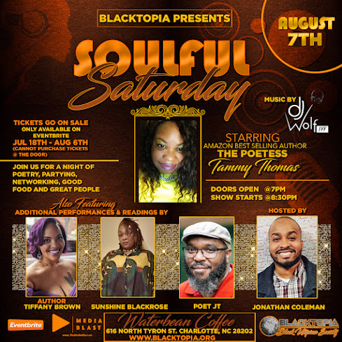 Jonathan Coleman hosts Soulful Saturday on Aug. 7th in Charlotte NC