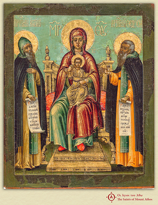 Οι Άγιοι του Άθω Άγιος Αντώνιος του Κιέβου (9831073) / St Anthony of