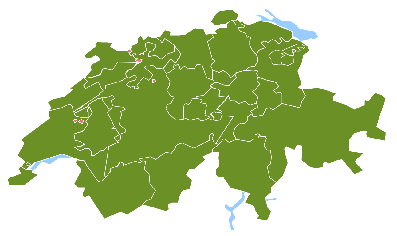 Projekt Gemeindewandern Schweiz Kantone