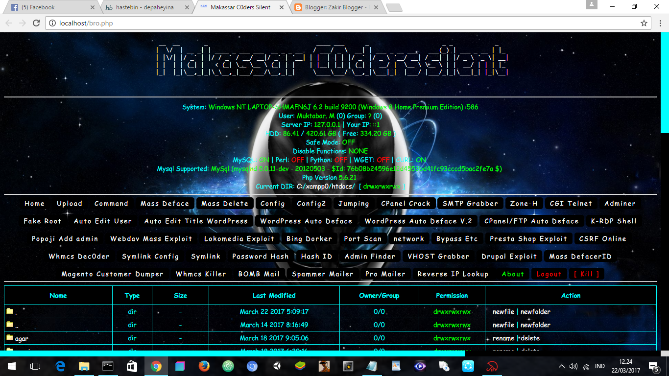 KUMPULAN SHELL BACKDOOR KEREN OFFICIAL BLOG SYAKI.ID
