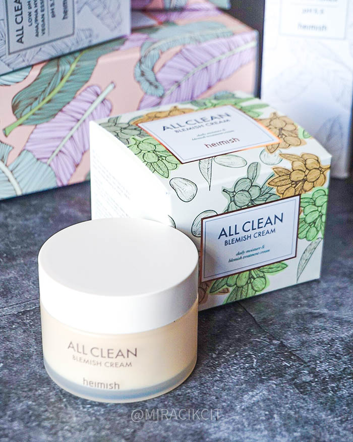 Review Hemish All Clean Blemish Cream — miracikcit