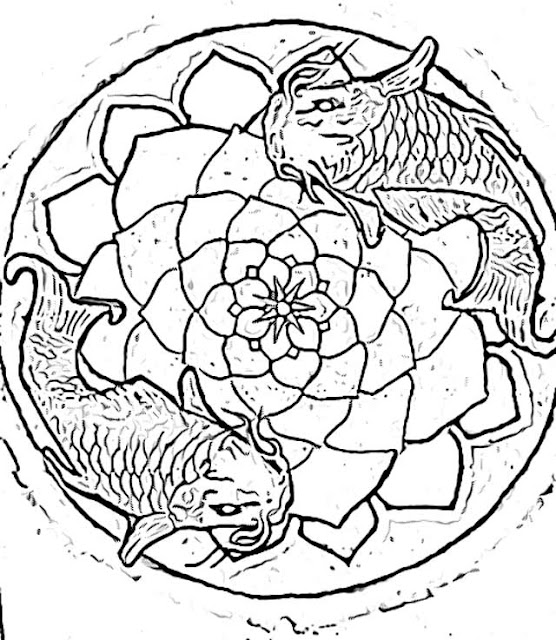 Fish mandala coloring pages free and downloadable holiday.filminspector.com