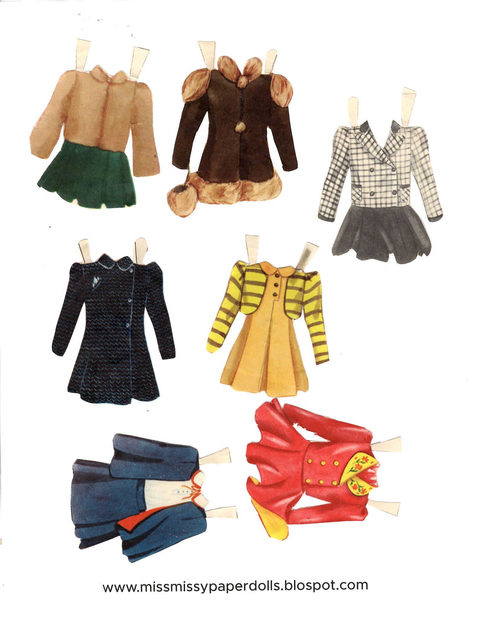 Miss Missy Paper Dolls 50 Paper Dolls