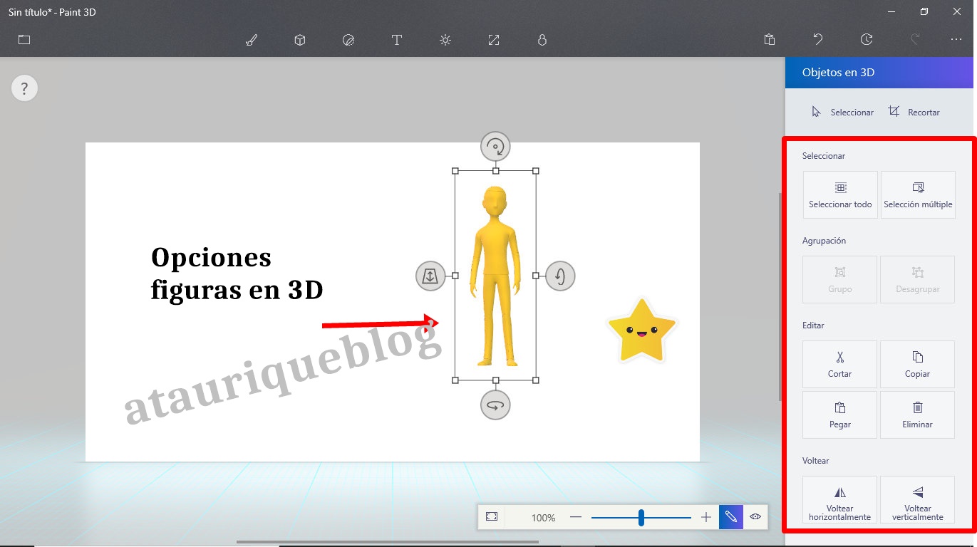 Atauriqueblog Informática Paint 3D Windows 10 Creators Update