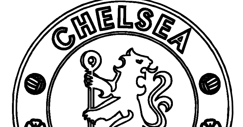 Chelsea Soccer Coloring Pages Sketch Coloring Page