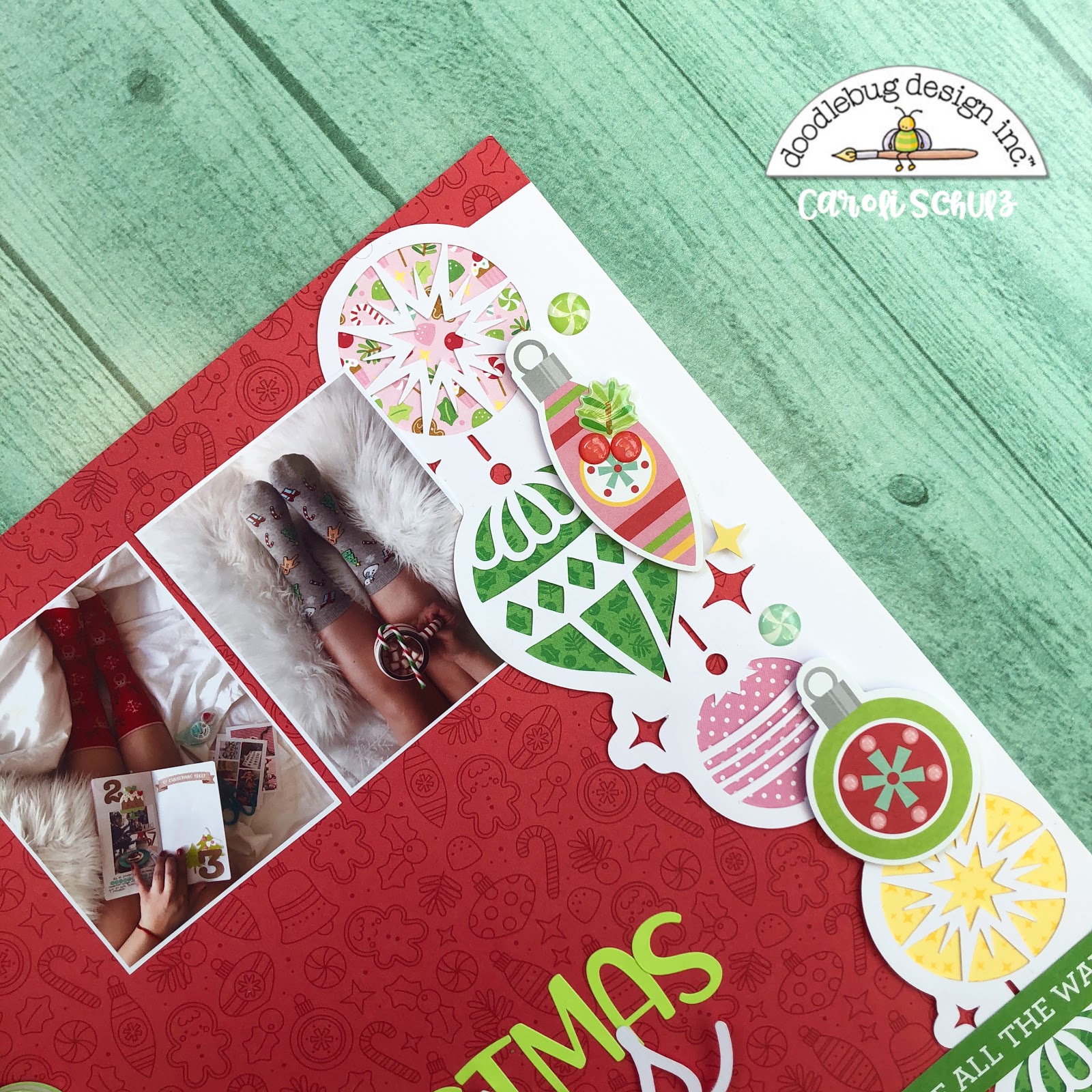 Christmas Word Doodle Art Challenges Free Printable Included