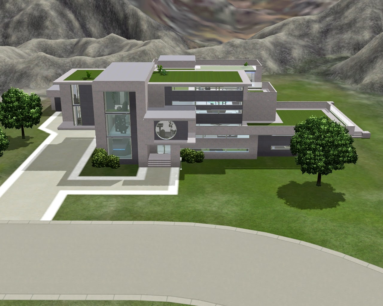 Summer's Little Sims 3 Garden Oasis Landing (The Sims 3 Into the