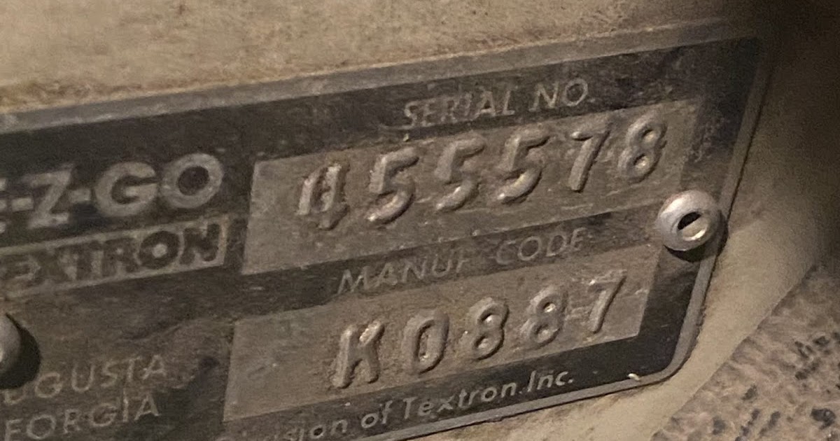 Replacement VIN (vehicle identification number) Stickers Golf Cart VIN