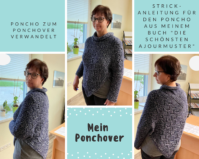 Poncho aus Die schönsten Ajourmuster