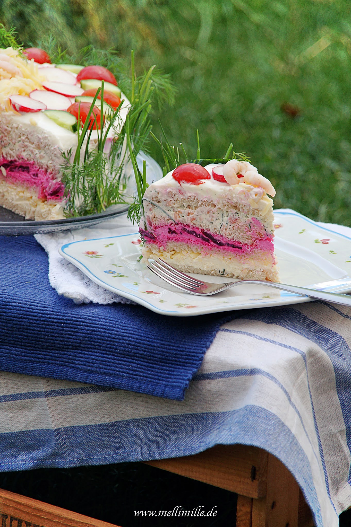 mellimille: Kalte Gurkensuppe mit Garnelen, Smörgåstårta - Schwedische ... mellimille: Kalte Gurkensuppe mit Garnelen, Smörgåstårta - Schwedische ...