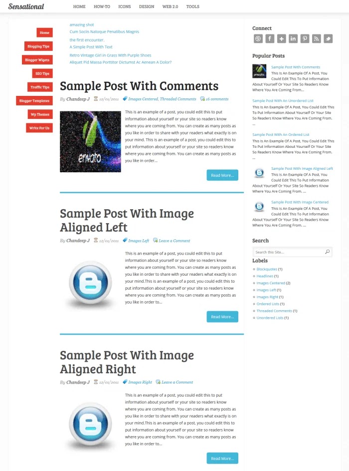 Sensational Fast Loading Blogger Templates Sensational Fast Loading Blogger Templates