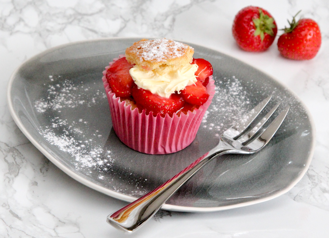 Kitchen Delights Cream Tea Cupcakes Recipe