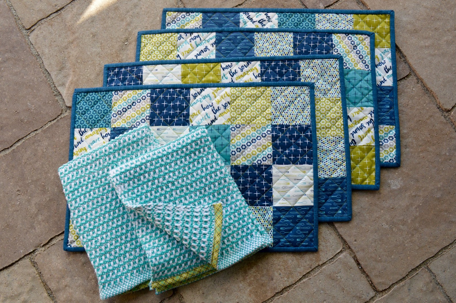 ellyn's place placemats and towels