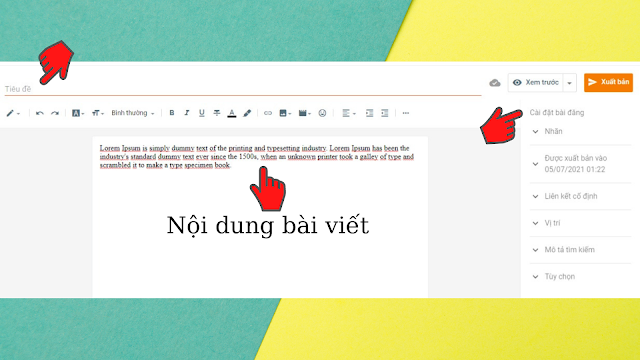 Hướng dẫn tạo, chỉnh sửa, quản lý hoặc xóa bài đăng Blogspot