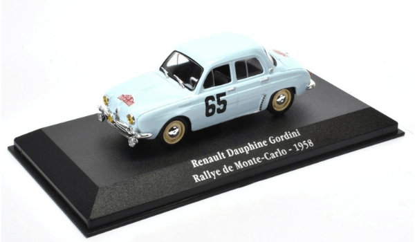 la saga gordini, renault dauphine gordini rallye de monte carlo