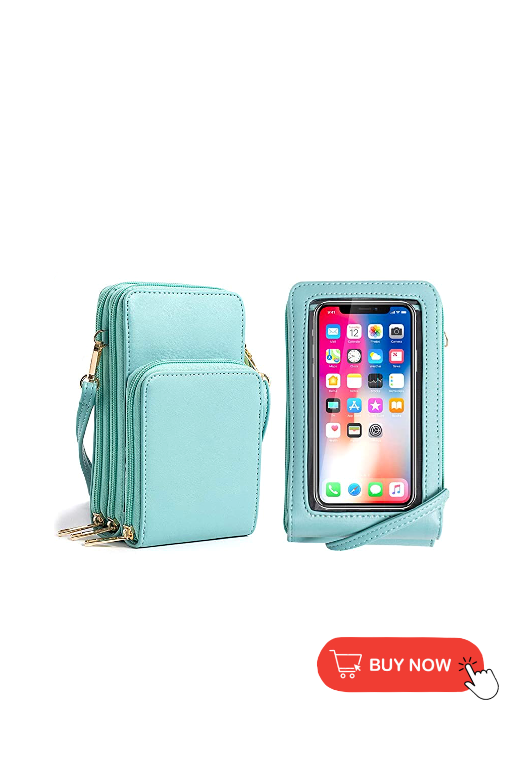 waterproof touch screen purse
