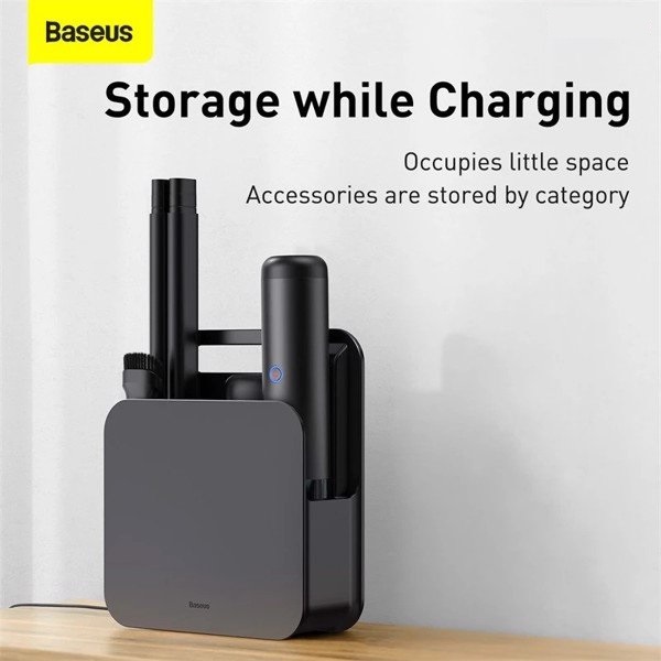 Máy hút bụi cầm tay mini gia Baseus H5 Home Use Vacuum Cleaner Dark Space Black