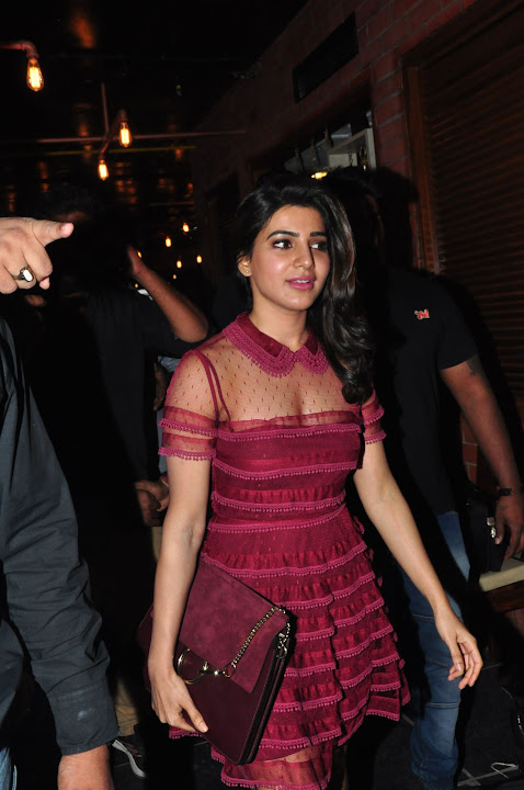 Samantha Ruth Prabhu at T Grill Restaurant launch