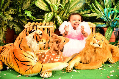 Jungle Theme Birthday Party For A Girl by Birthday Craft Pune