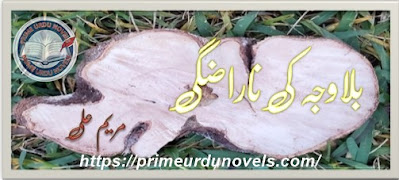 Bilawaja ki narazgi novel pdf by Maryeam Ali