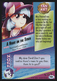My Little Pony A Night on the Town Series 4 Trading Card