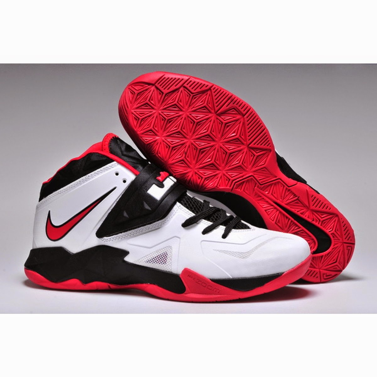 Nike Lebron 7 VII Soldier 2013 White Black Running Shoes For Sale | Fashion&#39;s Feel | Tips and ...