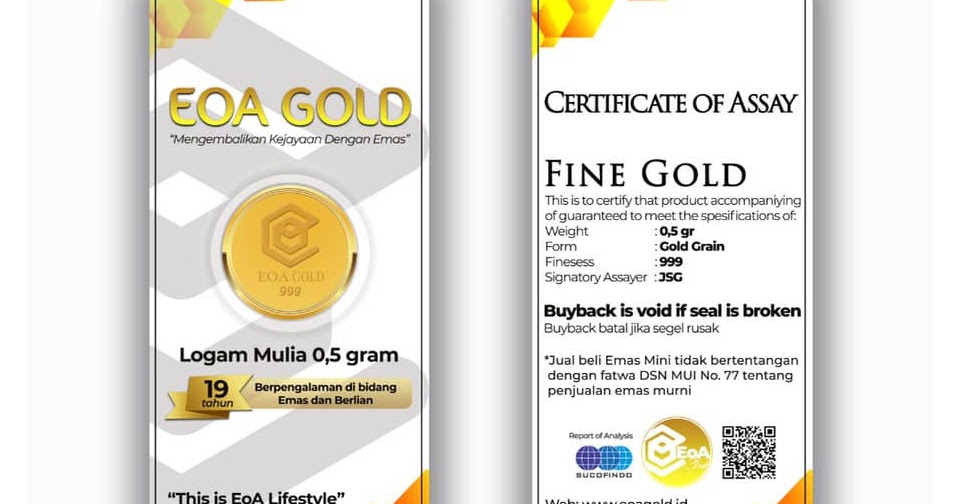 Harga Emas Eoa 19 06 2020 Seputarlm Berita Emas Terlengkap Dan Terpercaya