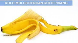 Manfaat kulit buah pisang.