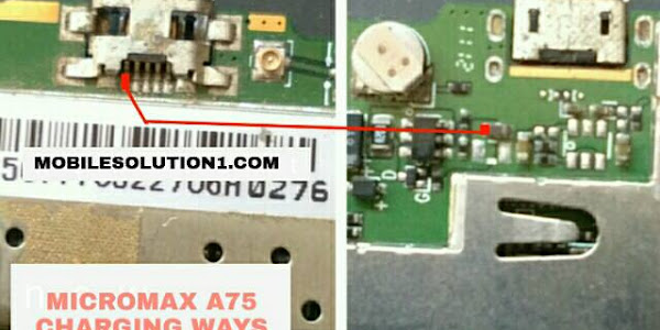 Micromax A75 Charging Problem Jumper Solution