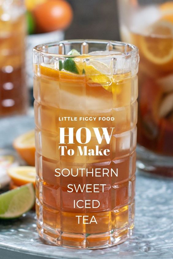 Southern Sweet Iced Tea - Healthy Food Menu