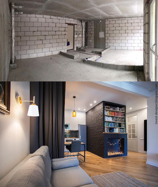 Блог Invest Designer | Ремонт двухкомнатной квартиры 51м2 в новостройке бизнес-класса