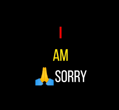 I am sorry image
