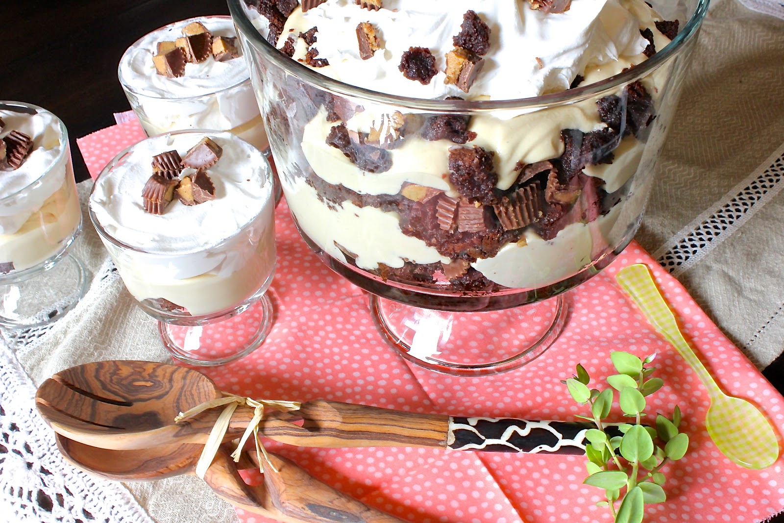 ValSoCal Peanut Butter Cup Trifle