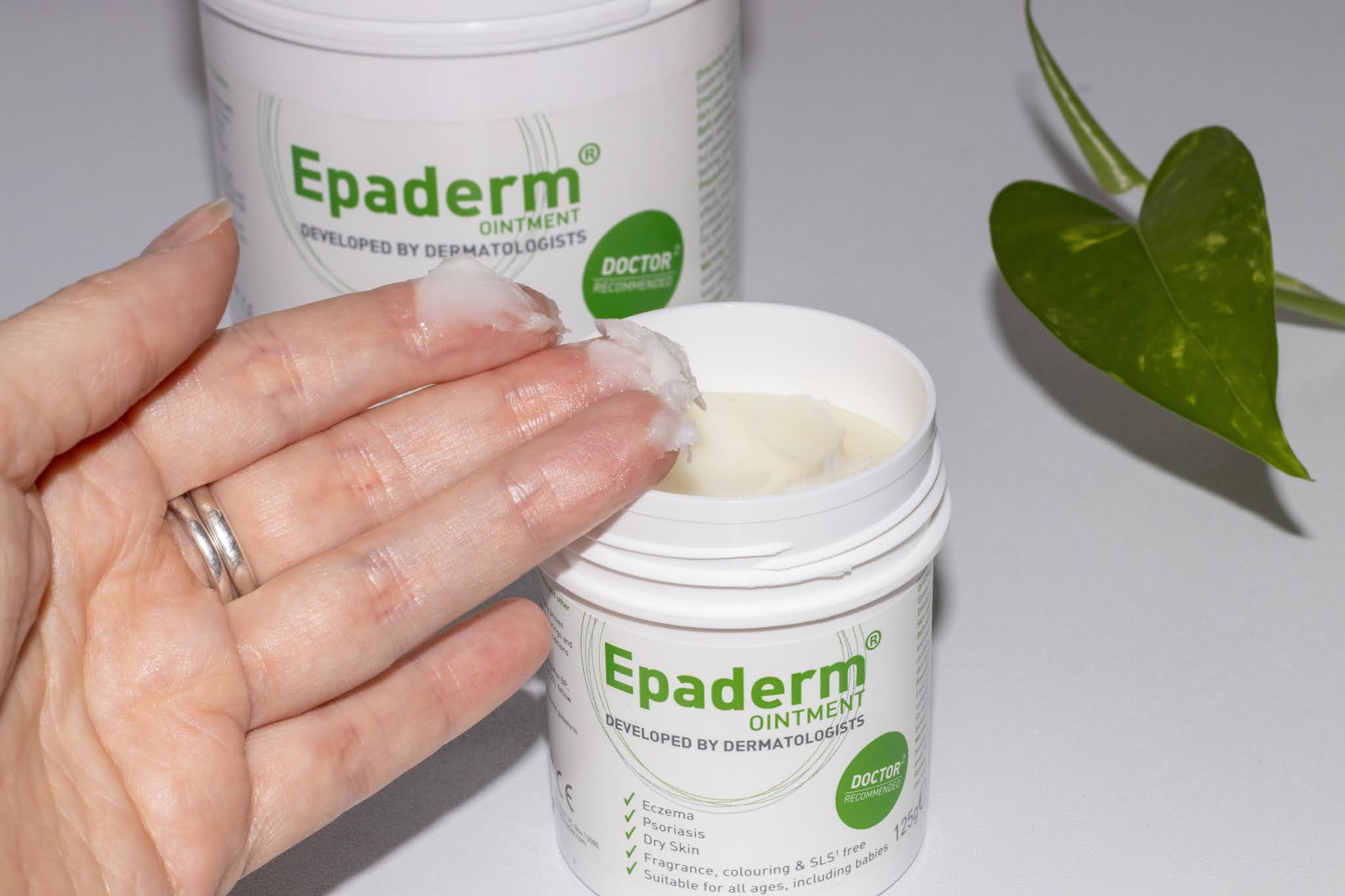 how epaderm emollient helps dry skin and a giveaway counting to ten