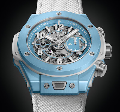 The New Hublot Big Bang Unico 45 Sky Blue Watch Replica Releases
