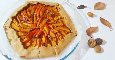 TARTE VEGANE RUSTIQUE AU POTIMARRON (SANS GLUTEN)