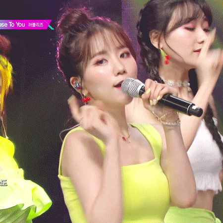 러블리즈 뮤직뱅크 Close To You 움짤