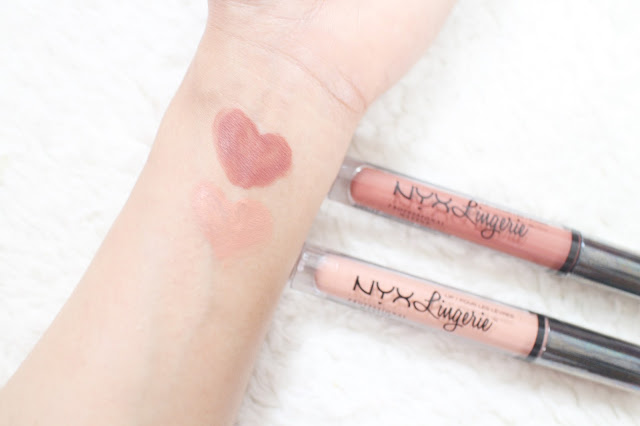 Review 'Power of nude' nyx series.