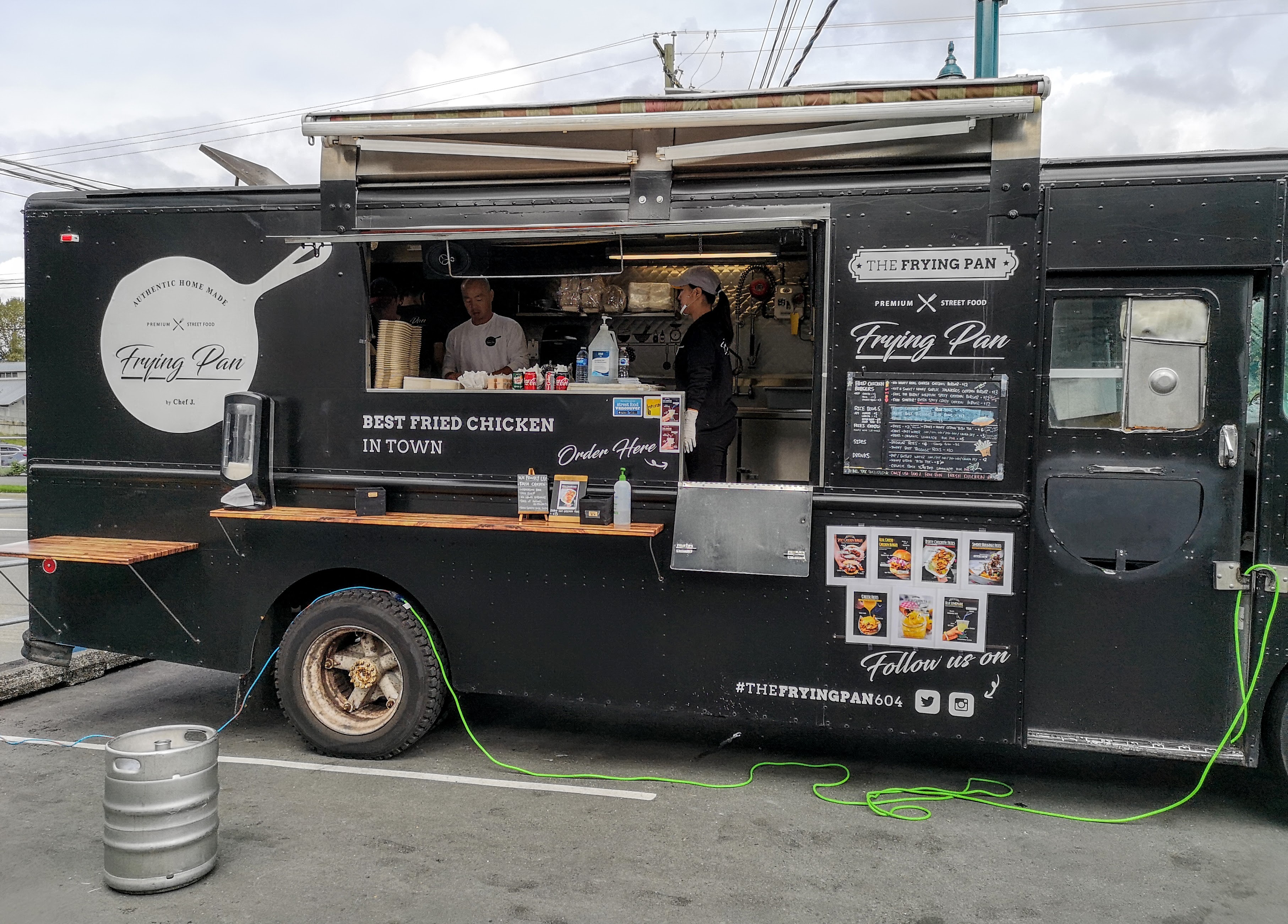 Yes! We're Eating Vegan Again! The Frying Pan Food Truck