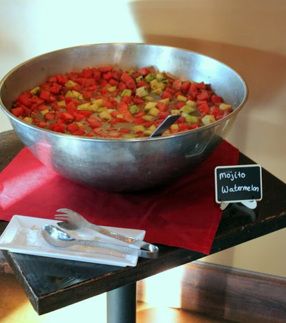 Mojito Watermelon, the best fruit salad recipe EVER from Chef Raymond Naranjo at Angel Fire Resort